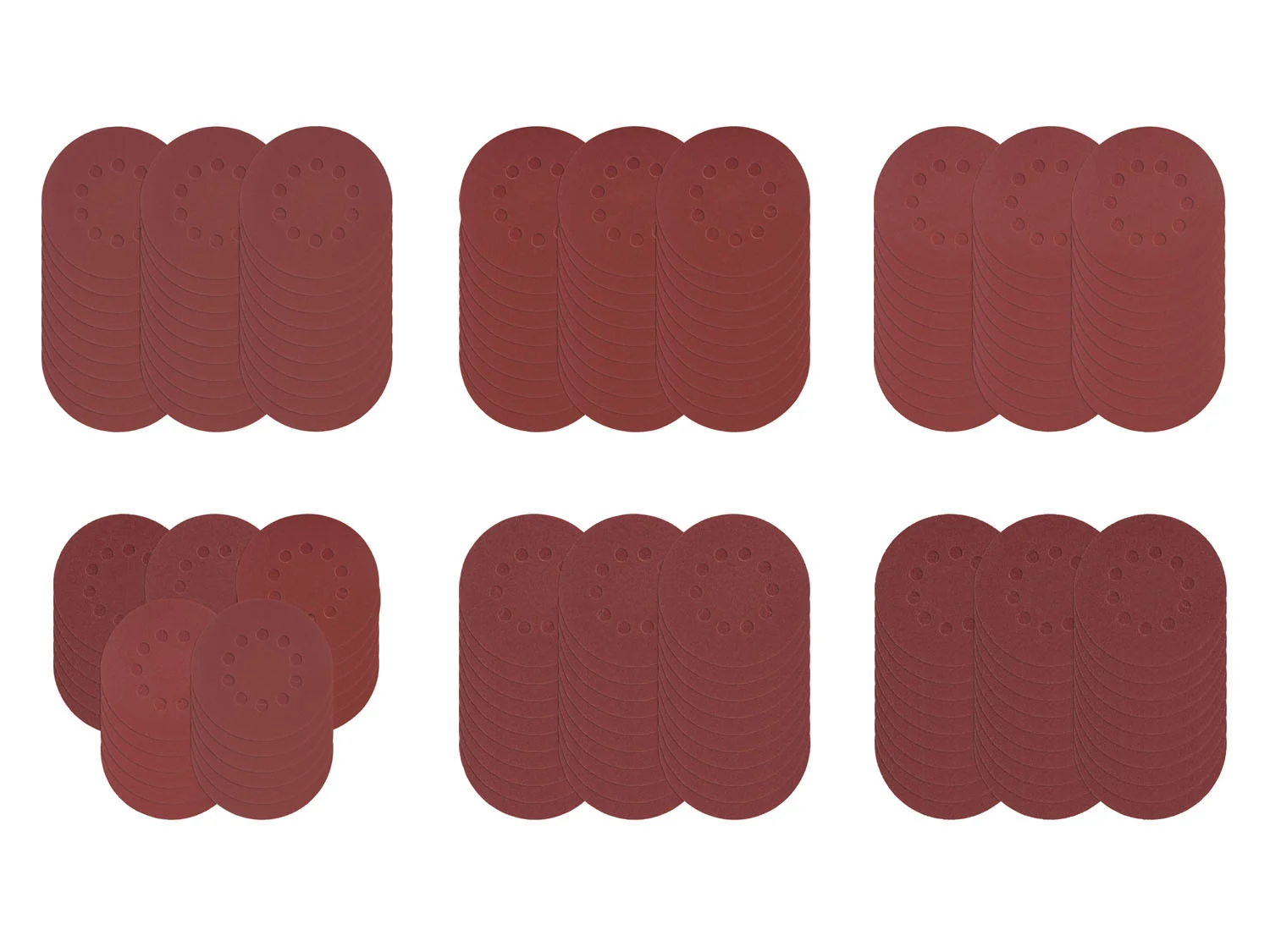 Set de feuilles abrasives, pour meuleuses excentriques - Image 6