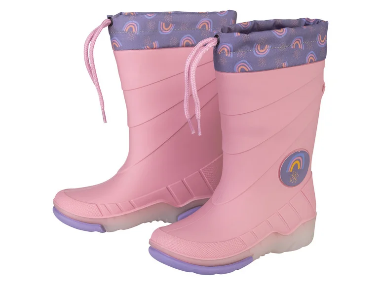Bottes de pluie lumineuses petite fille - Image 4
