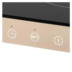 Double plaque de cuisson pliable