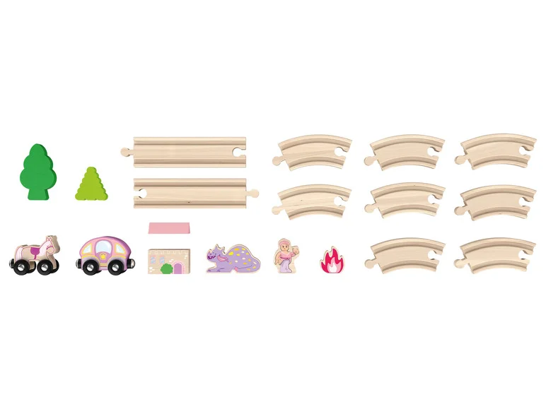 Set de chemin de fer en bois — SKU 942YR1DONWGGNYGOF