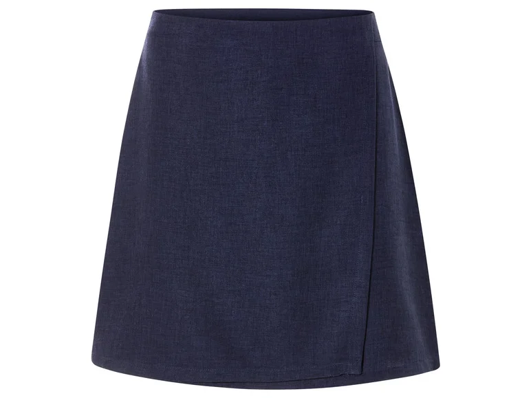Jupe effet lin femme - Image 9