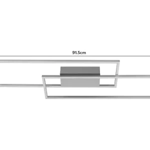 Plafonnier à LED, blanc chaud — SKU S0LCA6L41ZPBRYH1XA
