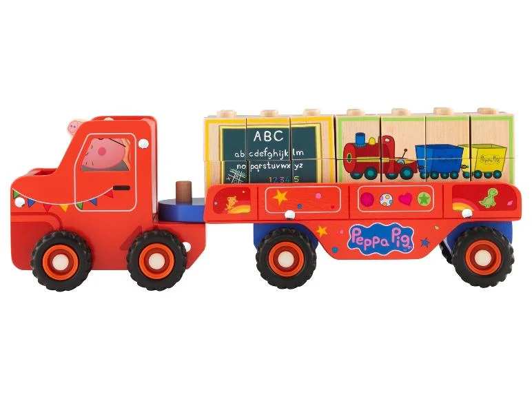 Camion en bois Peppa Pig