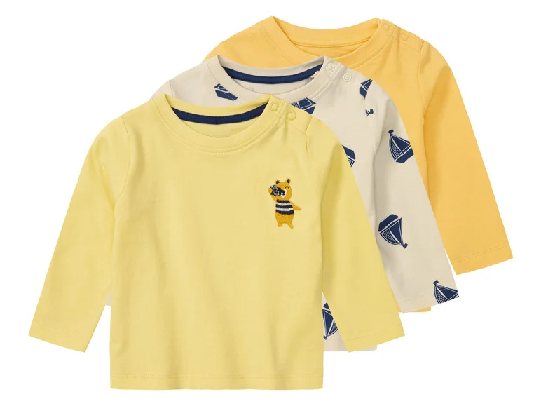 Lot de 3 t-shirts à manches longues bébé - Image 21