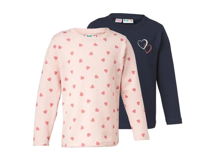Lot de 2 sweats thermiques enfant