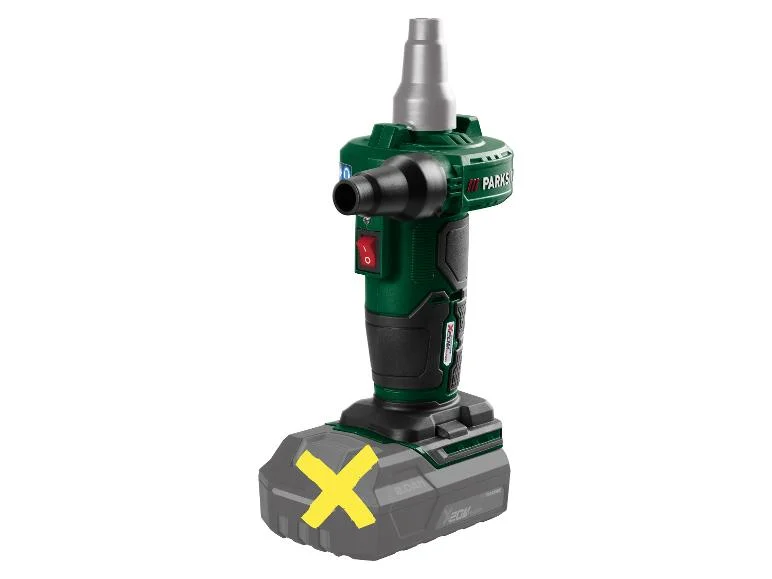 Pompe à air sans fil PALP 20-Li C3, 70 m3/h + Compresseur sans fil PAK 20-Li C3, 7 bar, 20 V