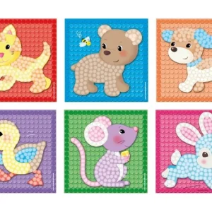 Mosaïques avec motifs colorés