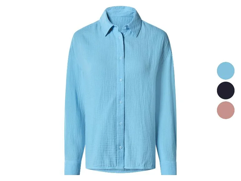 Blouse en mousseline femme — SKU X109VZT7IEXECUXC - Image 18