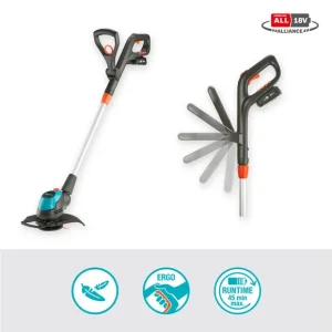 Coupe-bordures sans fil EasyCut 23/18V Power For All, Ø 28 cm