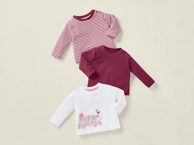 Lot de 3 t-shirts à manches longues bébé - Image 18