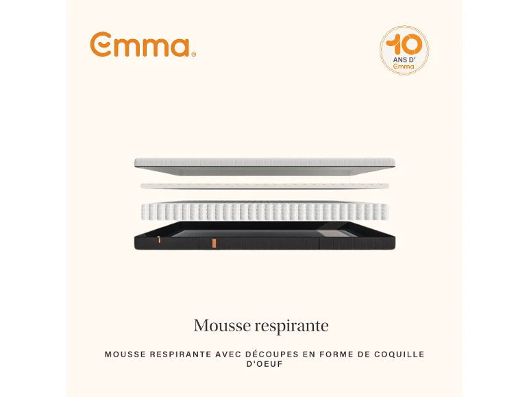 Emma Express matelas à ressorts ensachés, H2 - Image 4