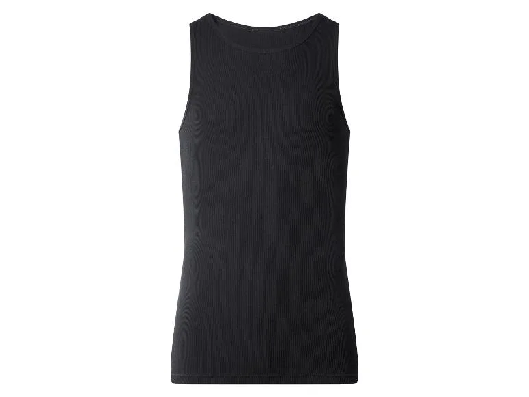 Débardeurs à double côte pour hommes, lot de 2