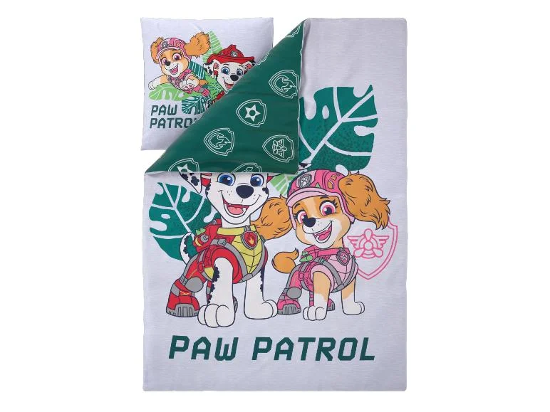 Parure de lit double face en satin enfant Pat' Patrouille, 140 x 200 cm - Image 9