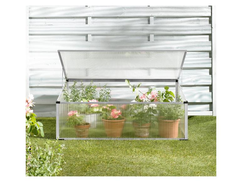 Mini-serre de jardin, 100 x 30/40 x 60 cm, 0,2m3 - Image 6