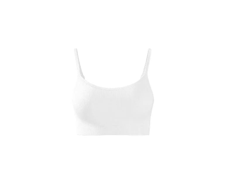 Lot de 2 brassières côtelées femme - Image 3