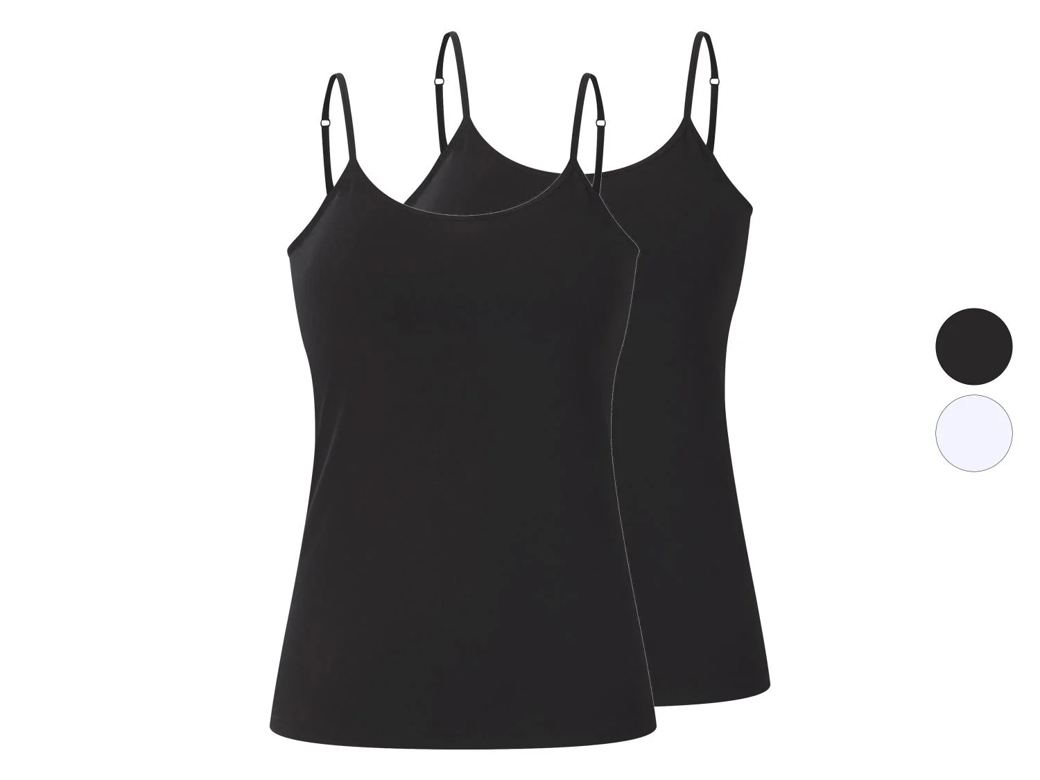 Lot de 2 débardeurs à fines bretelles femme — SKU F3KE9BSOZMMEJ8832D - Image 10