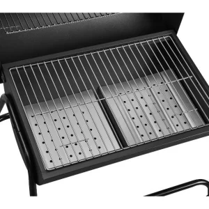 Barbecue baril à charbon de bois KANSAS, 51 x 34 cm