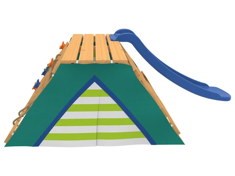 Playtive Tipi avec filet d'escalade et toboggan - Image 2