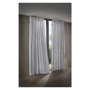 Rideau aspect velours côtelé, 135 x 245 cm