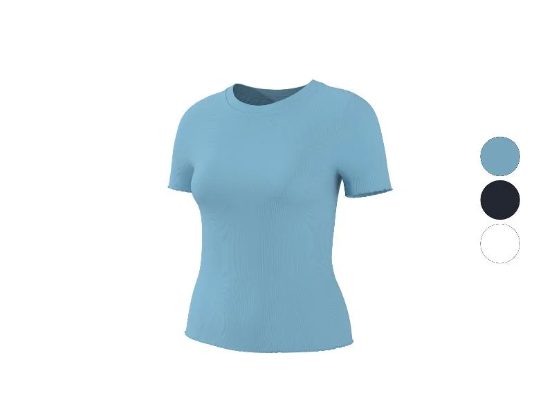 T-shirt côtelé femme — SKU LFTCLWA6QN63S11DLW - Image 10
