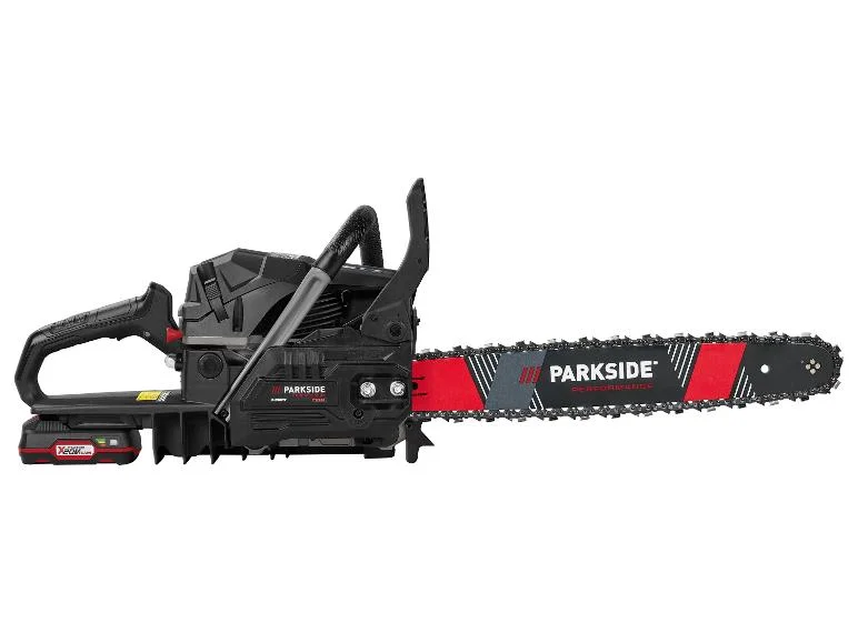 Tronçonneuse à essence avec démarrage électrique PPBKS 56 B2, 56 cm3, 20 V - Image 3
