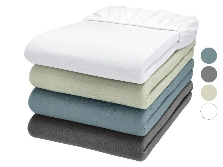 Drap-housse en jersey, 90-100 x 200 cm — SKU FAO3X44ZFZ15LB421 - Image 2