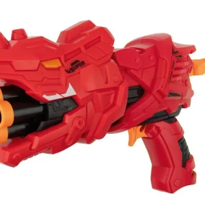 Pistolet dinosaure à fléchettes souple