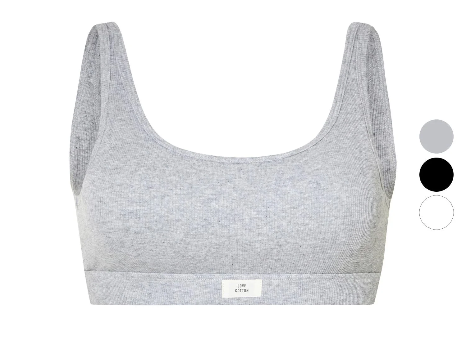 Brassière côtelée femme — SKU W7NUEC7PTAN8ITSCL - Image 3