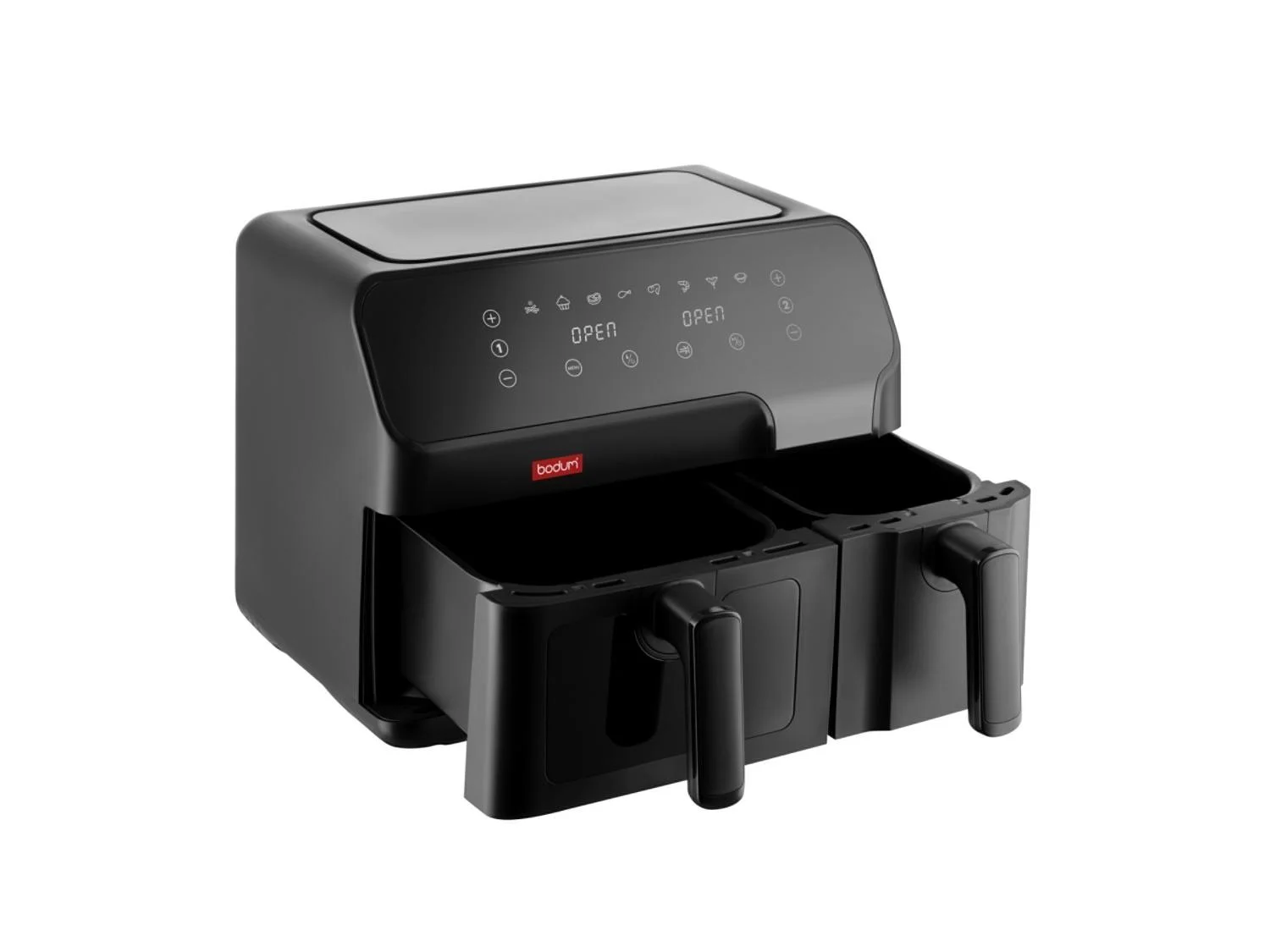 Friteuse à air chaud L, 2 compartiments, 5,1 l et 3,2 l, 2700 W. - Image 6