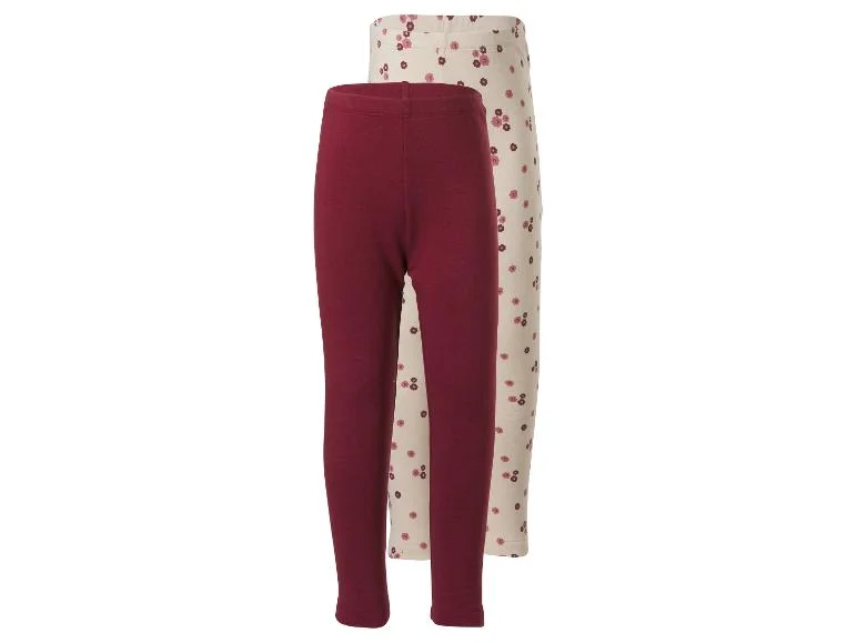 Lot de 2 leggings thermiques petite fille — SKU DF43NV8YY19IUPJIP