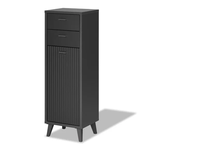 Meuble de salle de bains, 32,2 x 96 x 28 cm, anthracite - Image 4