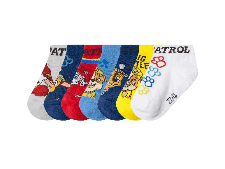 Lot de 7 paires de chaussettes La Pat' Patrouille enfant - Image 12
