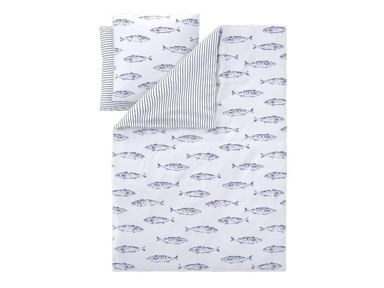 Parure de lit double face en coton renforcé, 240 x 220 cm - Image 3