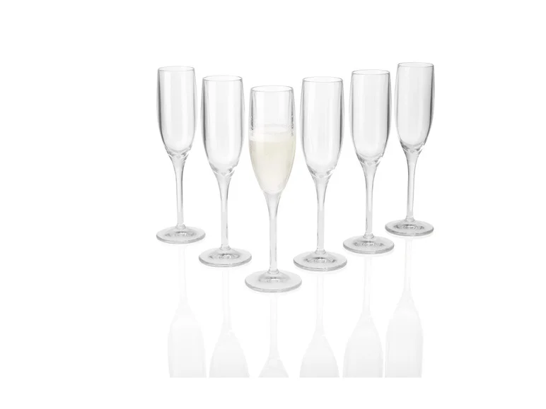 Lot de 6 verres à vin, à champagne ou à eau - Image 7