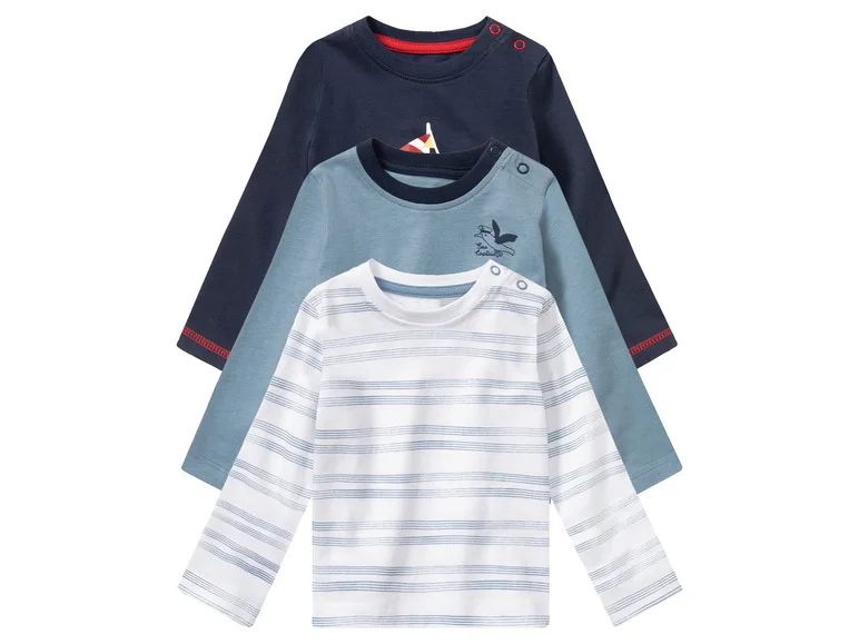 Lot de 3 t-shirts manches longues bébé - Image 14