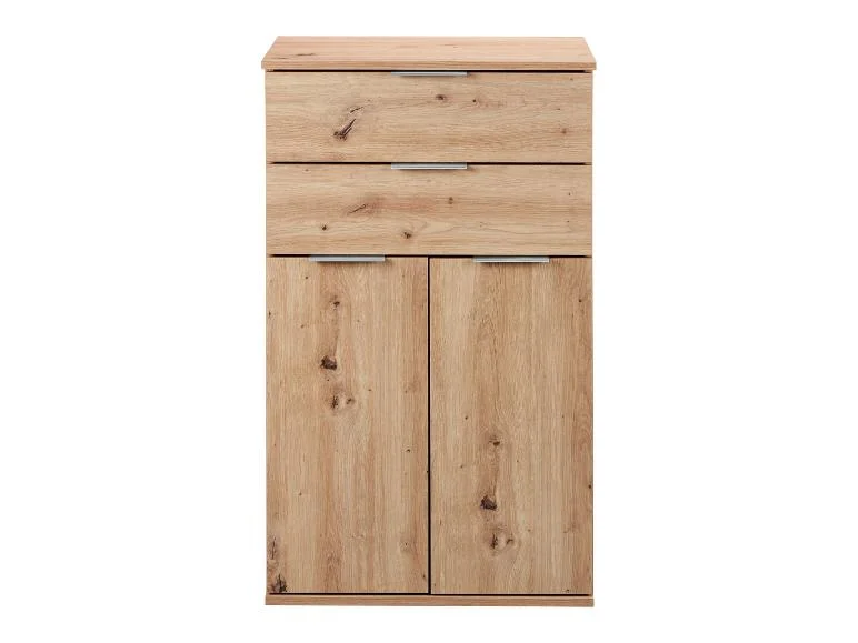 Meuble bas, 57,6 x 32,9 x 94,8 cm, imitation chêne - Image 3