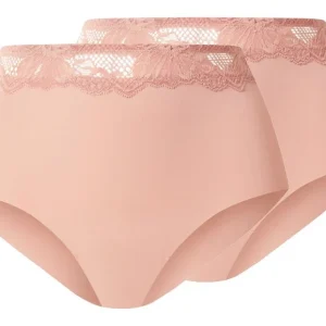 Lot de 2 culottes taille haute femme