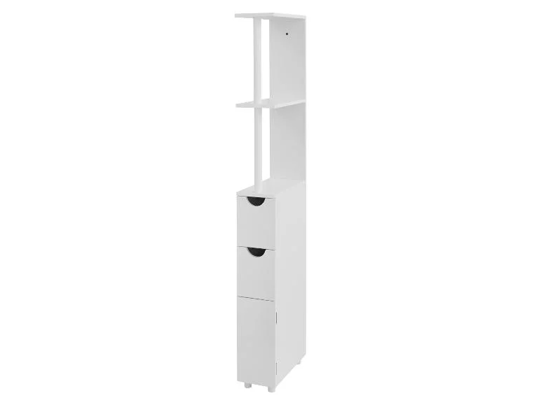 Meuble de rangement étroit, 15,2 x 136,5 x 33 cm, blanc - Image 4