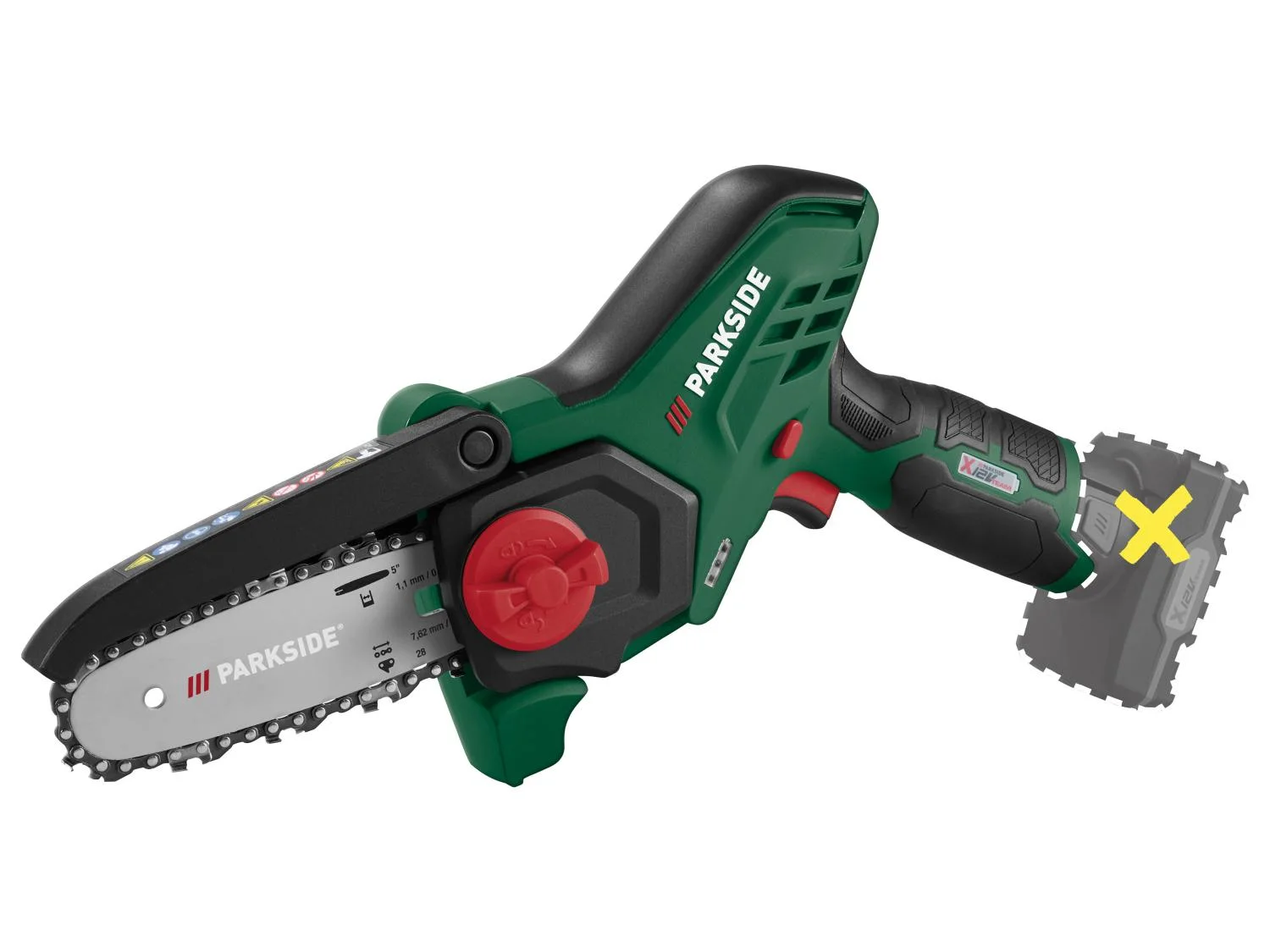 Mini-tronçonneuse à bois sans fil PGHSA 12 D3, 12 V - Image 11