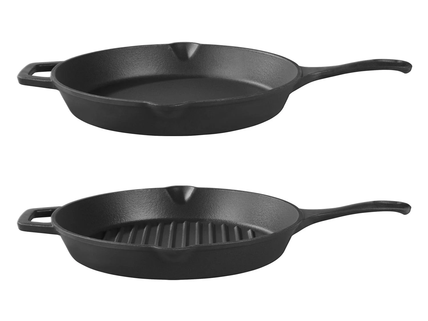 Poêle ou Poêle à griller en fonte - Image 4