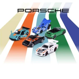 Coffret cadeau de 5 voitures jouets
