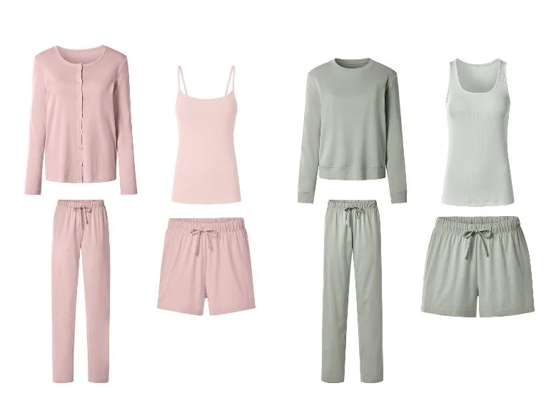 Ensembles pyjamas femme, 4 pièces - Image 8