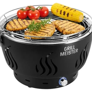 Barbecue à charbon de bois avec ventilation active GAG 34 D1, Ø 31,8 cm