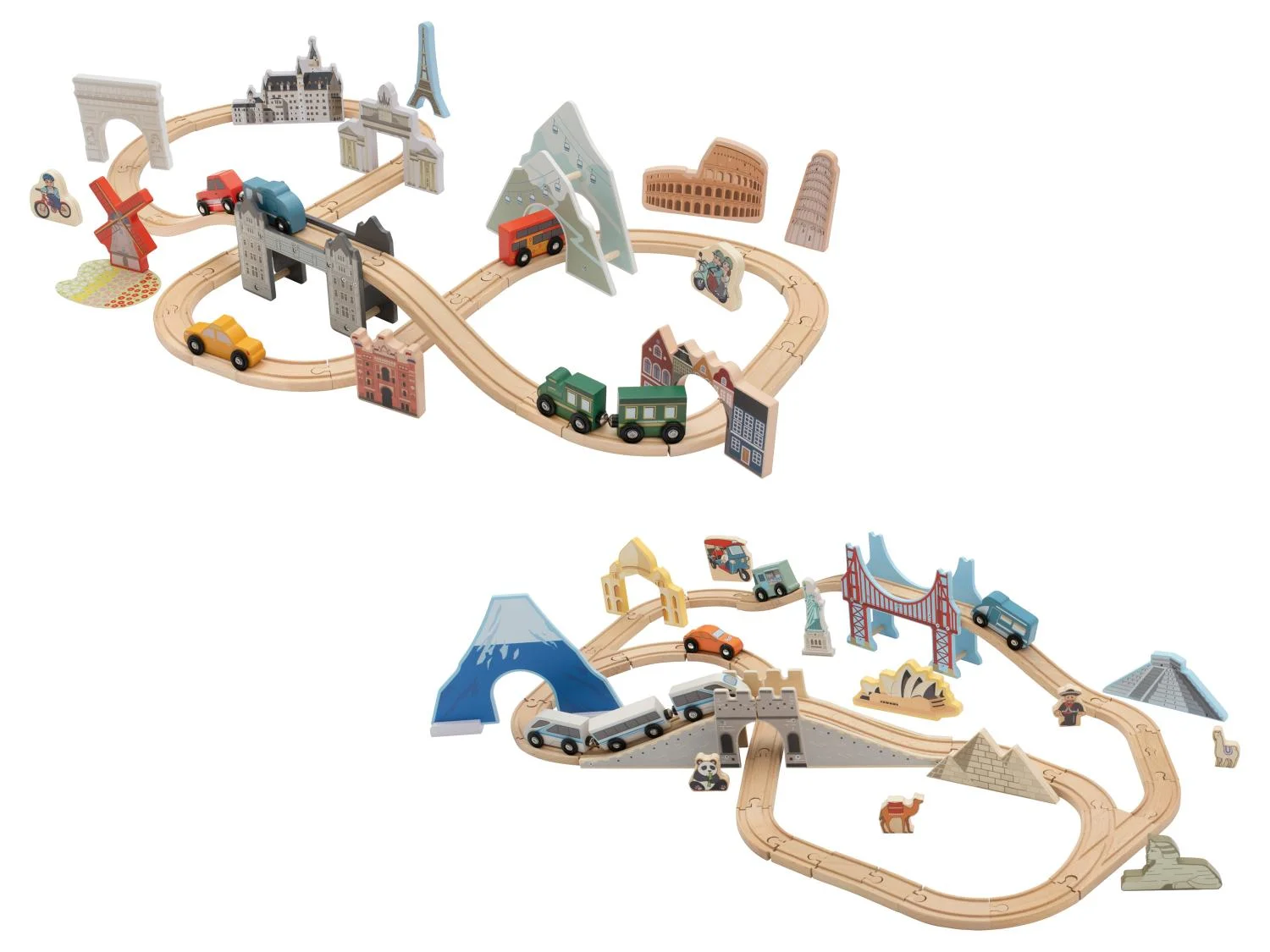 Set de chemin de fer Voyage en Europe et autour du monde - Image 12