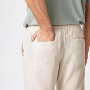 Pantalon en lin homme
