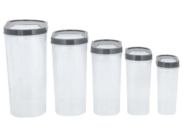 Boîtes verseuses en plastique, 5 pièces - Image 2