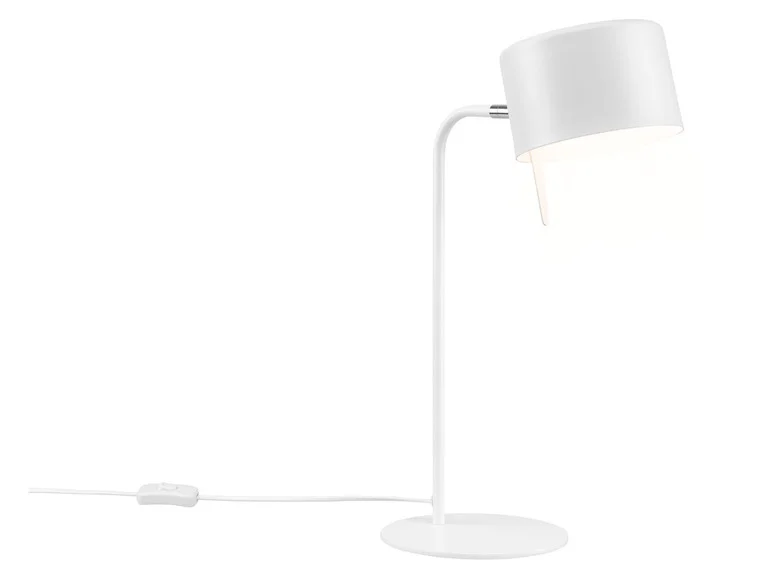 Lampe de table, 1 ou 2 ampoules, blanc mat - Image 3