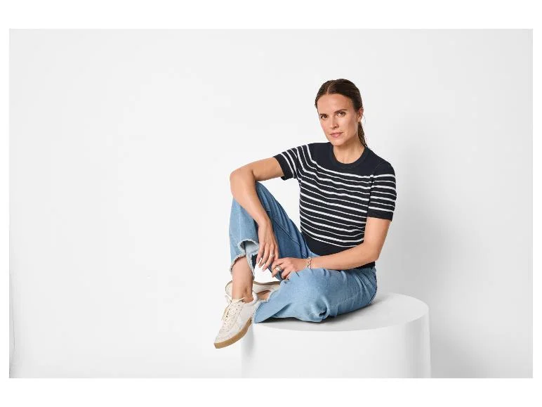 T-shirt en maille femme - Image 3