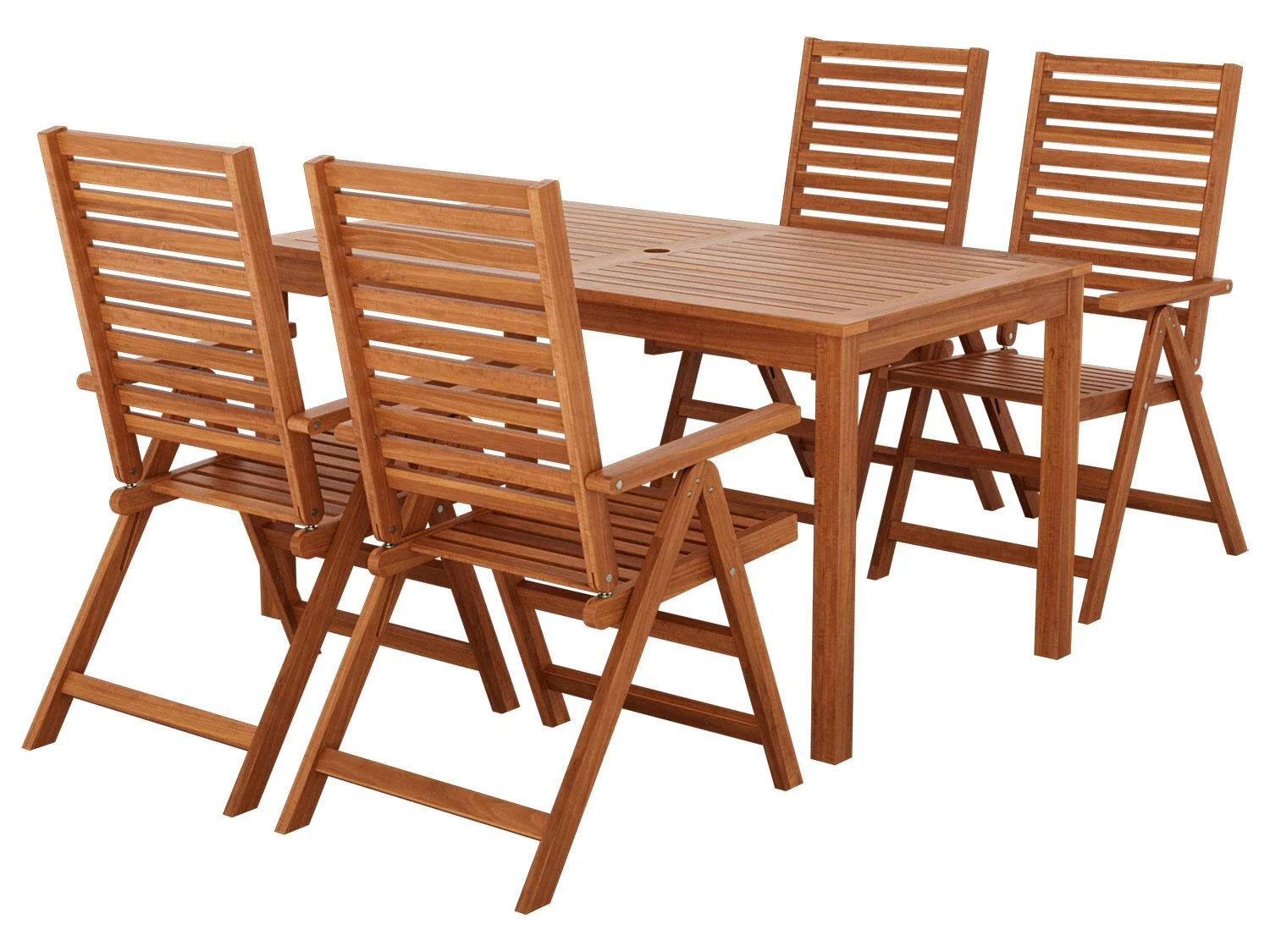 Table de jardin + Lot de 4 fauteuils Sevilla - Image 23