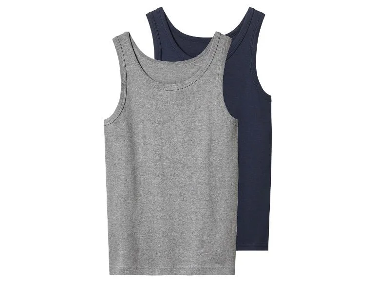 Lot de 2 maillots de corps garçon